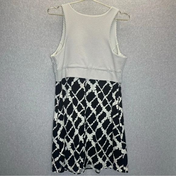 Anthropologie Aledia Quilted Dress Textured Fit n Flare Dress by Tabitha - Picture 10 of 11